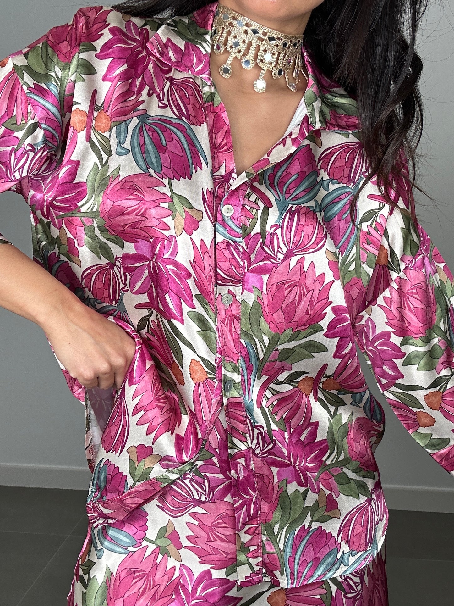 Camisa KEY ESTAMPADA