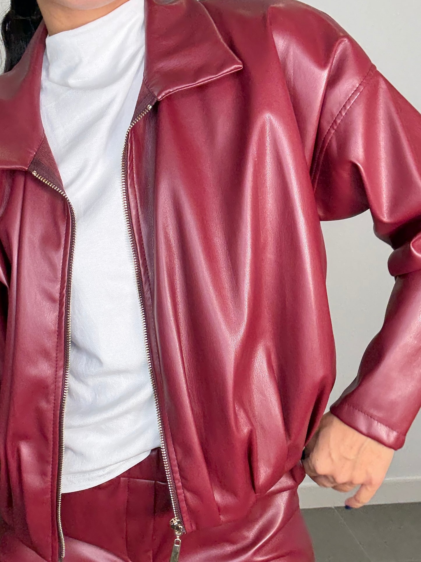 Chaqueta POLIPIEL MARINA