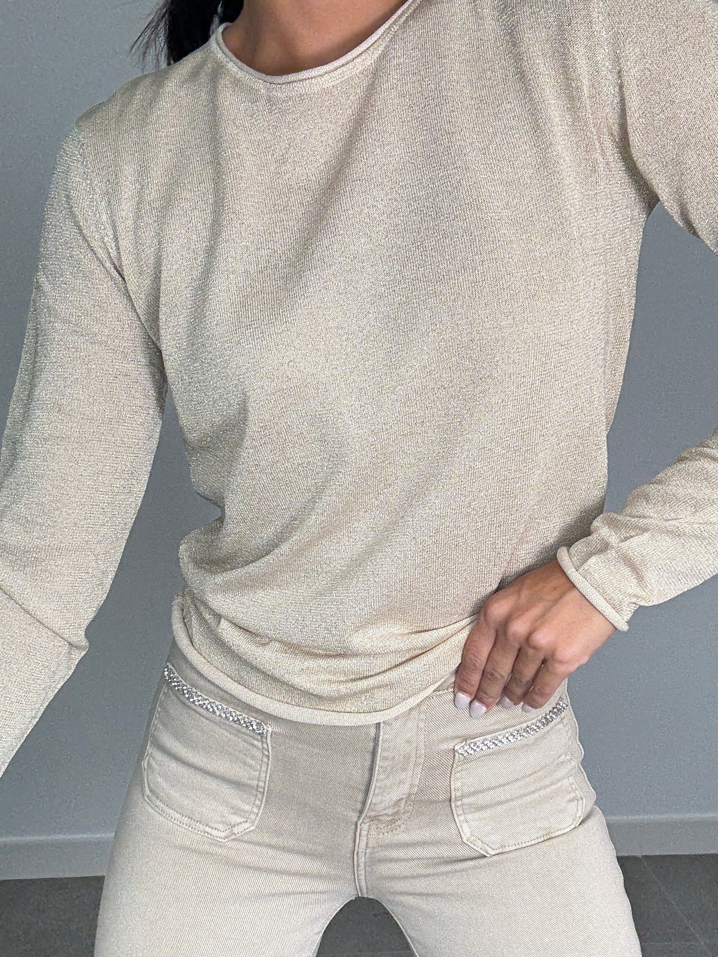 Camiseta BASIC METALIZADA