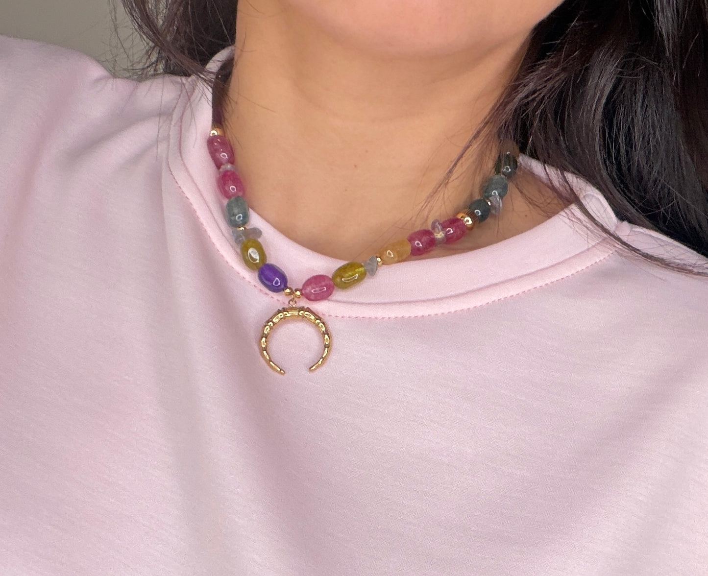 Colgante ACERO HERRADURA