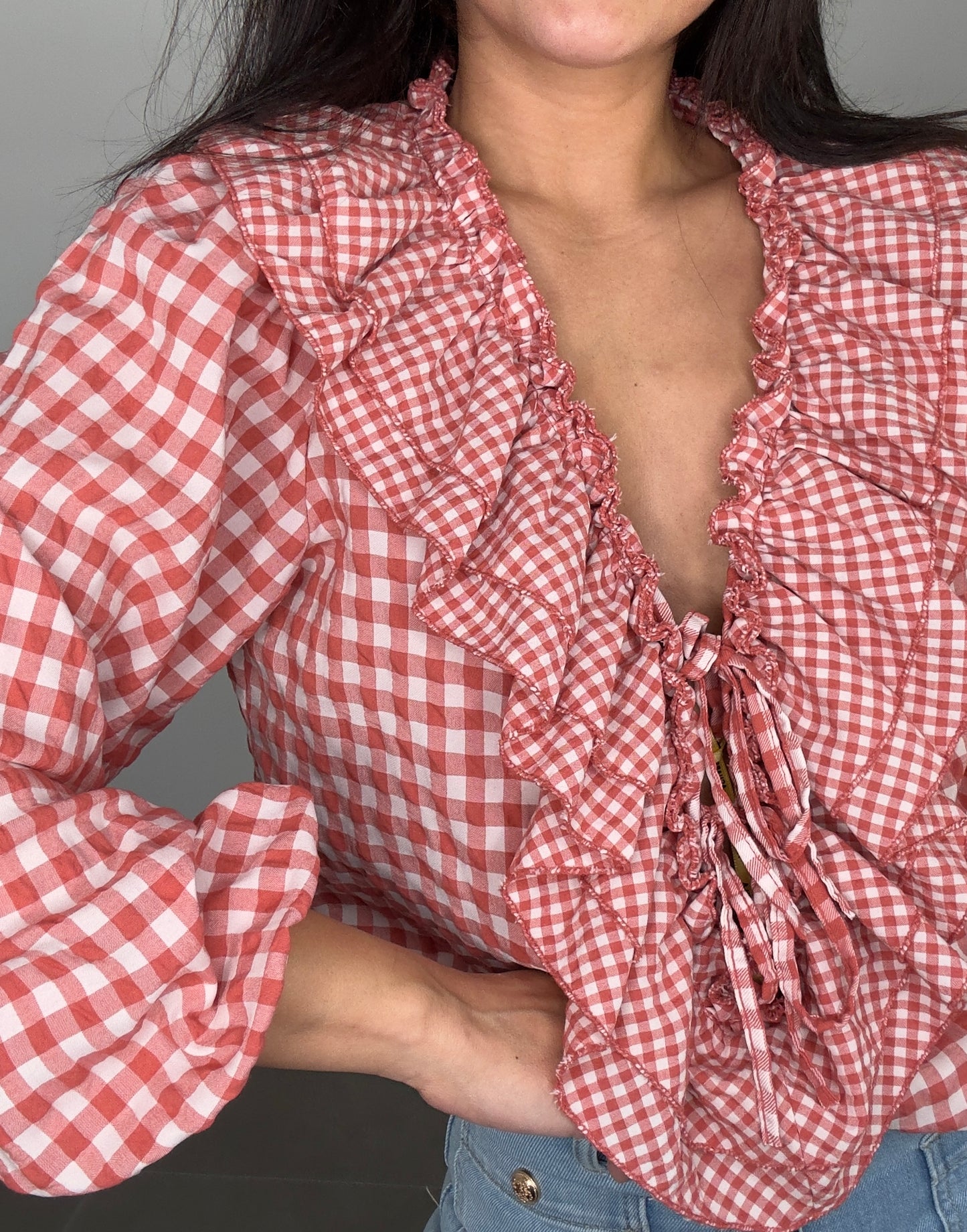 Camisa VOLANTES VICHY