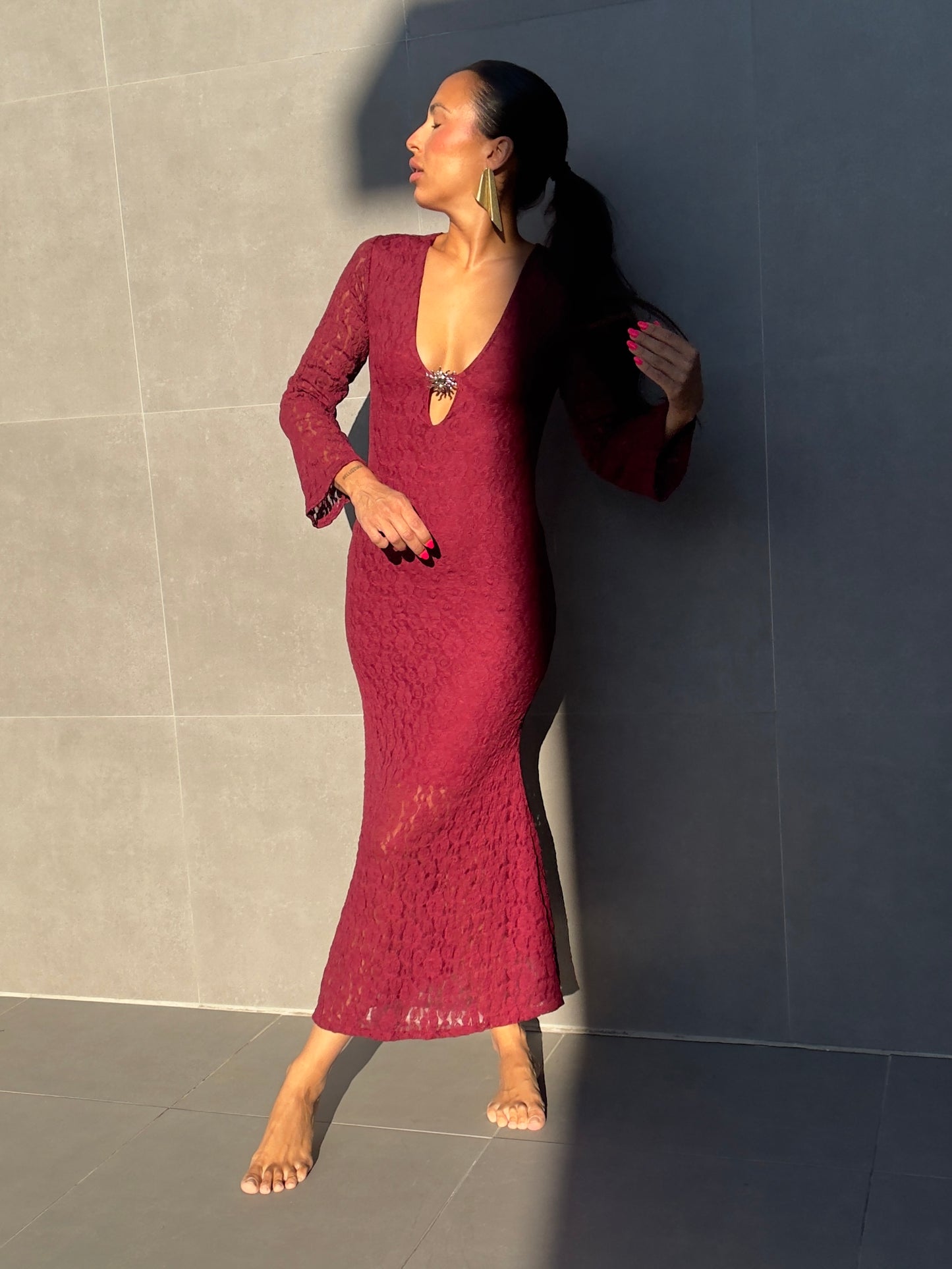 Vestido ENCAJE SOL