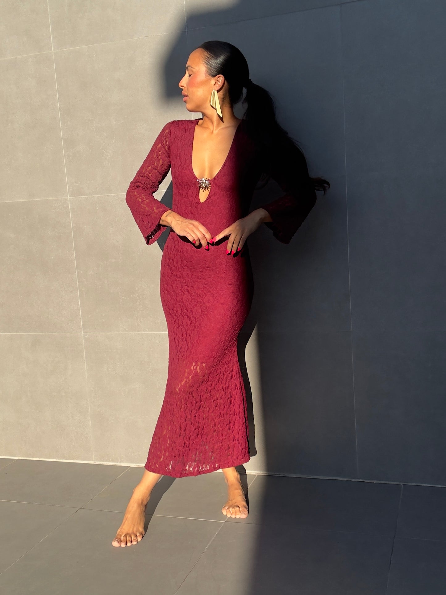 Vestido ENCAJE SOL
