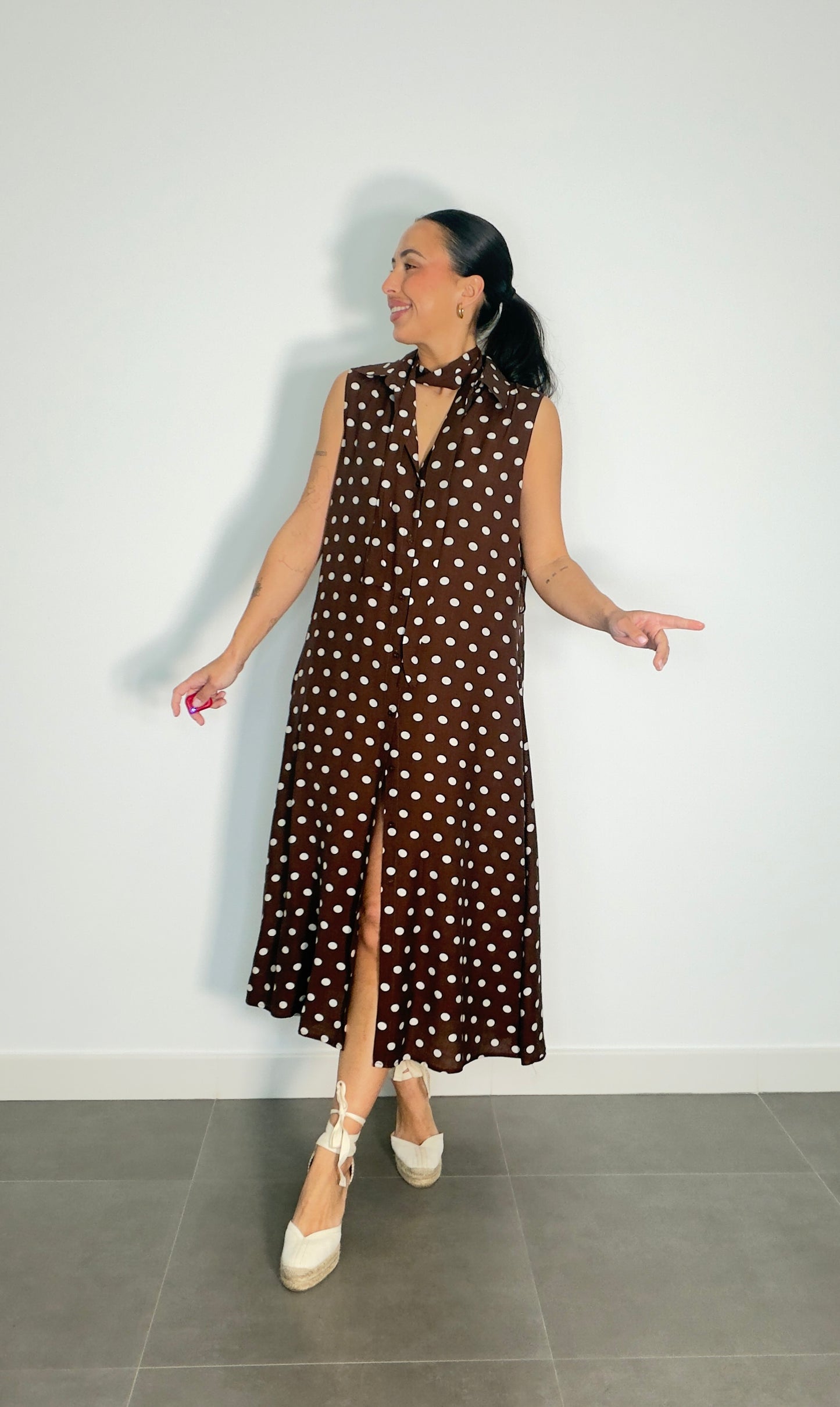 Vestido CAMISERO LUNARES SOFÍA