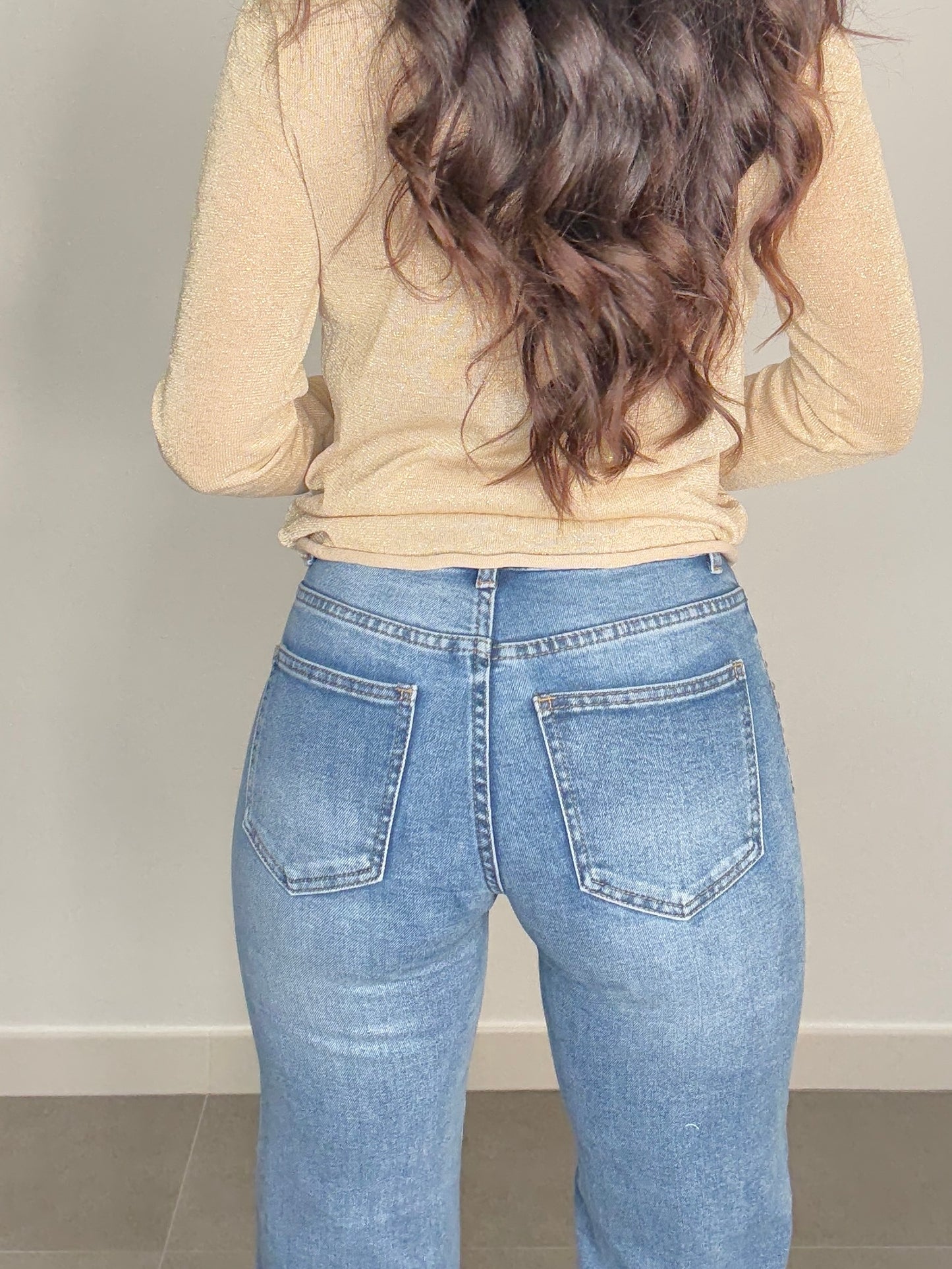 Denim TACHAS PLATA