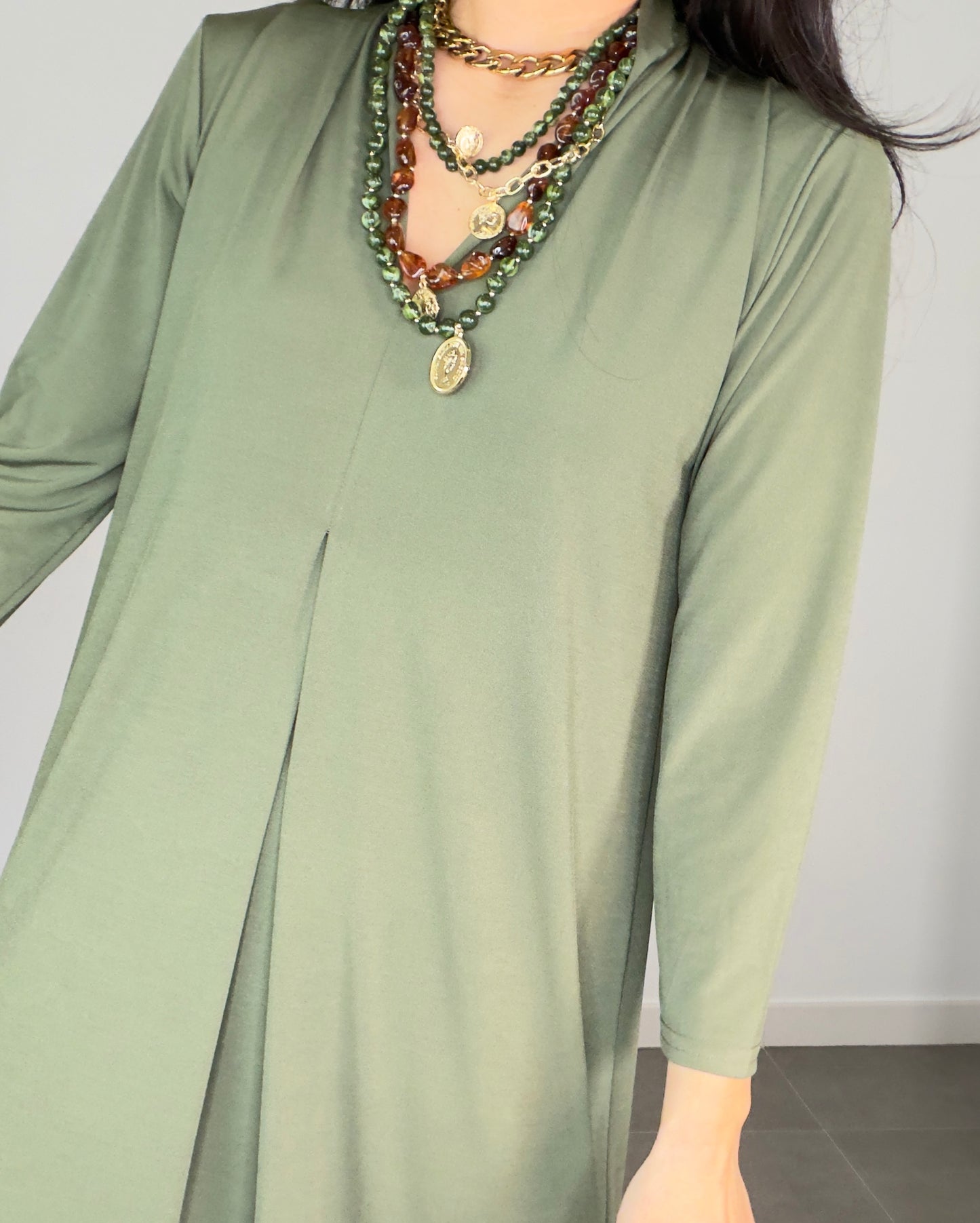 Vestido LICRA FRÍA LISO