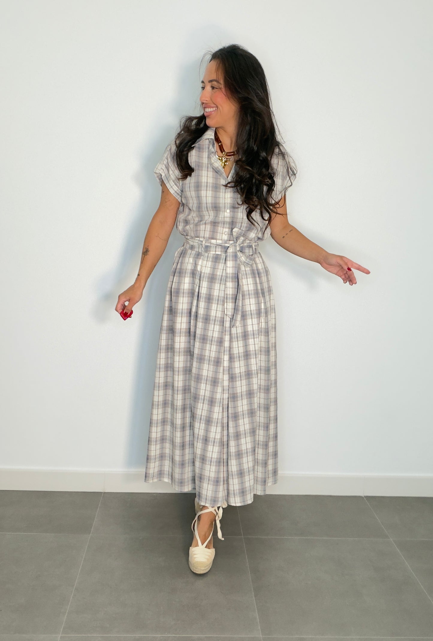 Conjunto FALDA CUADROS