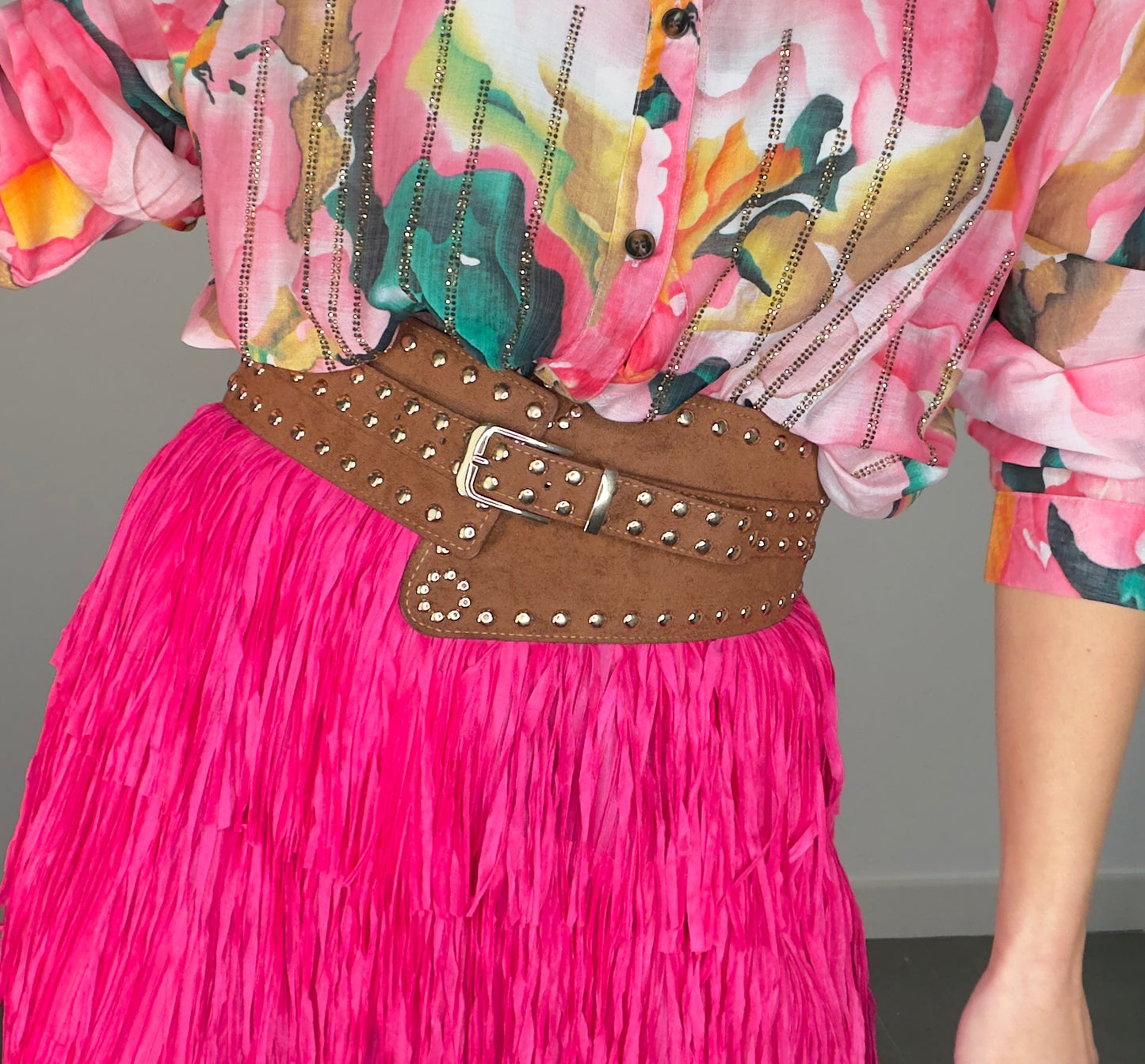 Cinturón ELÁSTICO TACHAS