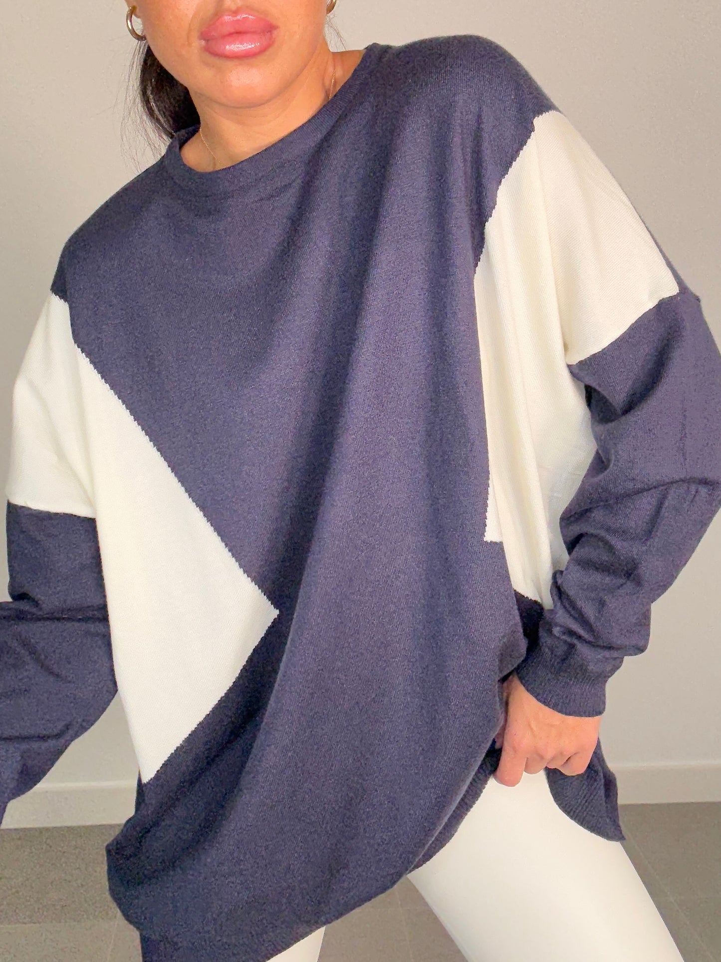 Jersey OVERSIZE BICOLOR