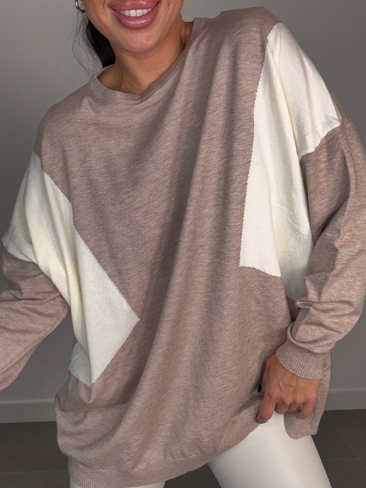 Jersey OVERSIZE BICOLOR