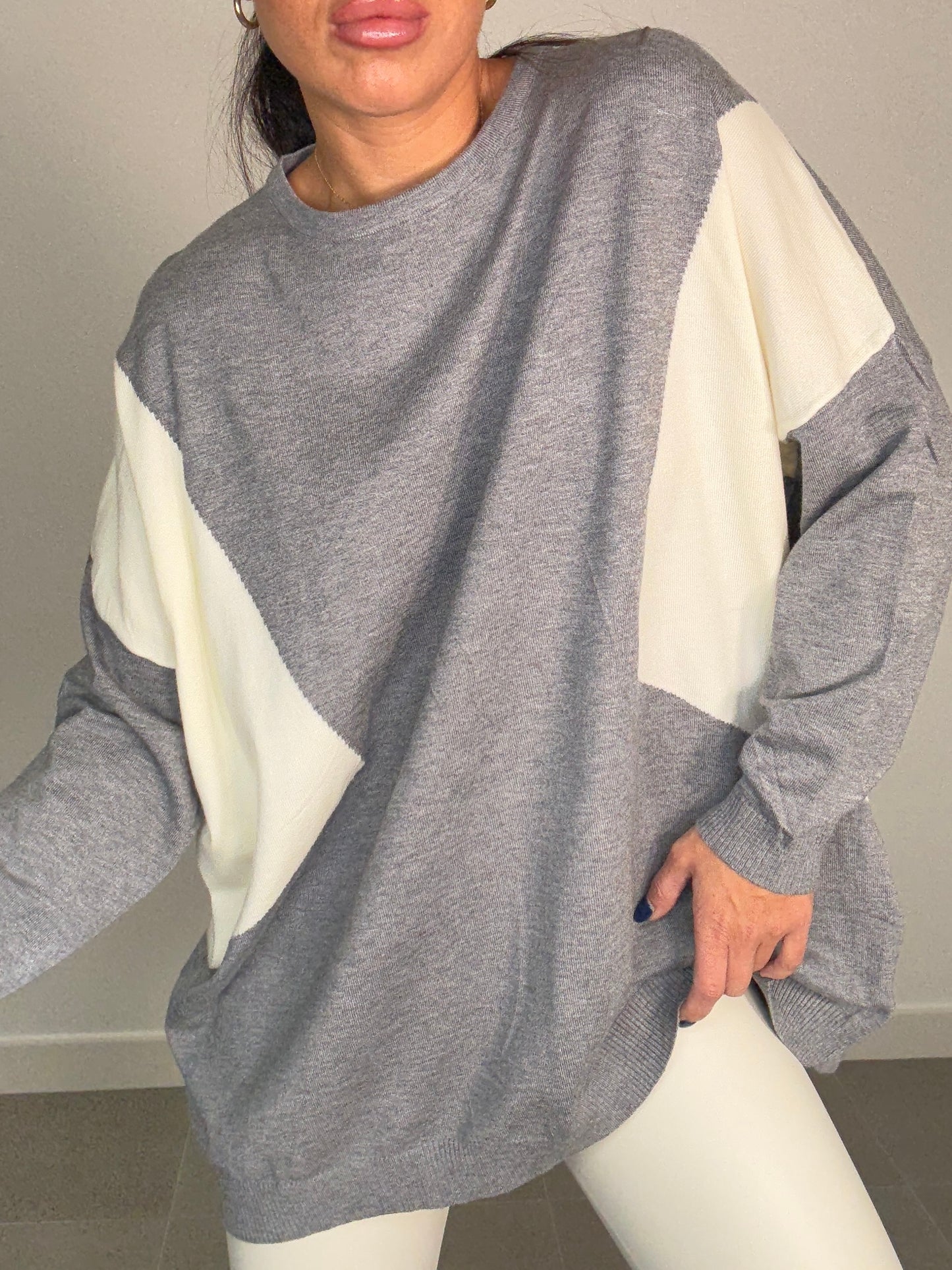 Jersey OVERSIZE BICOLOR