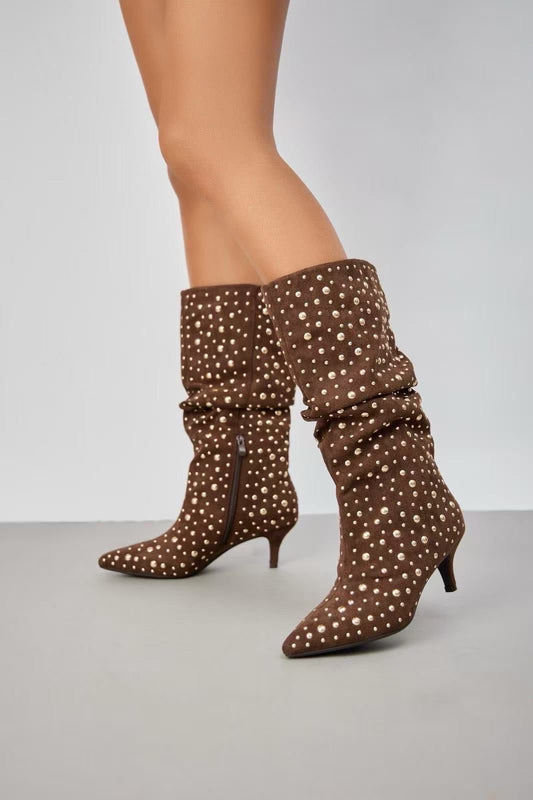 Botas TACHUELAS MARRÓN