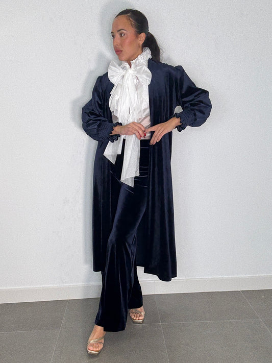 Casaca LARGA TERCIOPELO