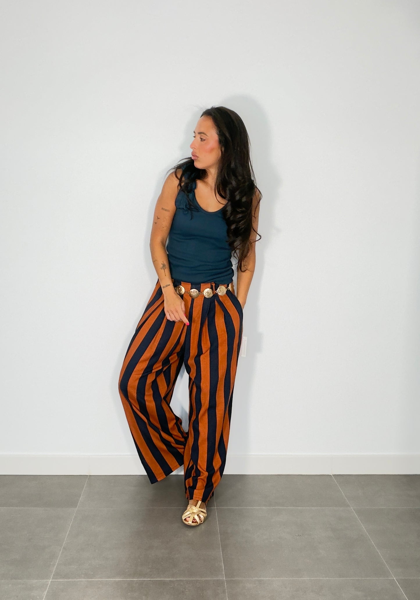 Maxi pantalón RAYAS KAIA