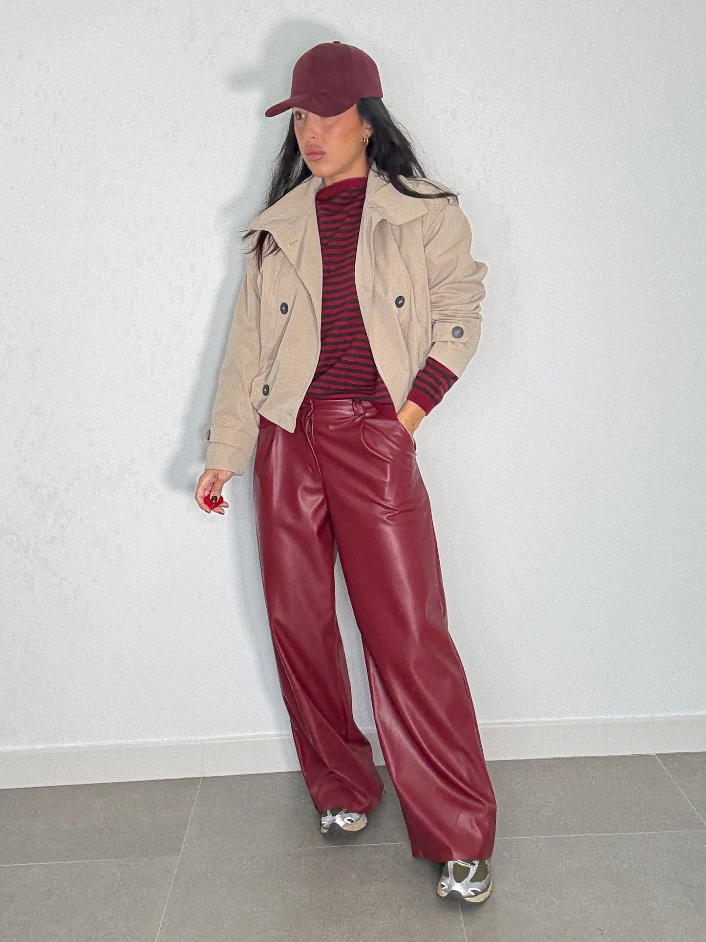 Pantalón RECTO POLIPIEL