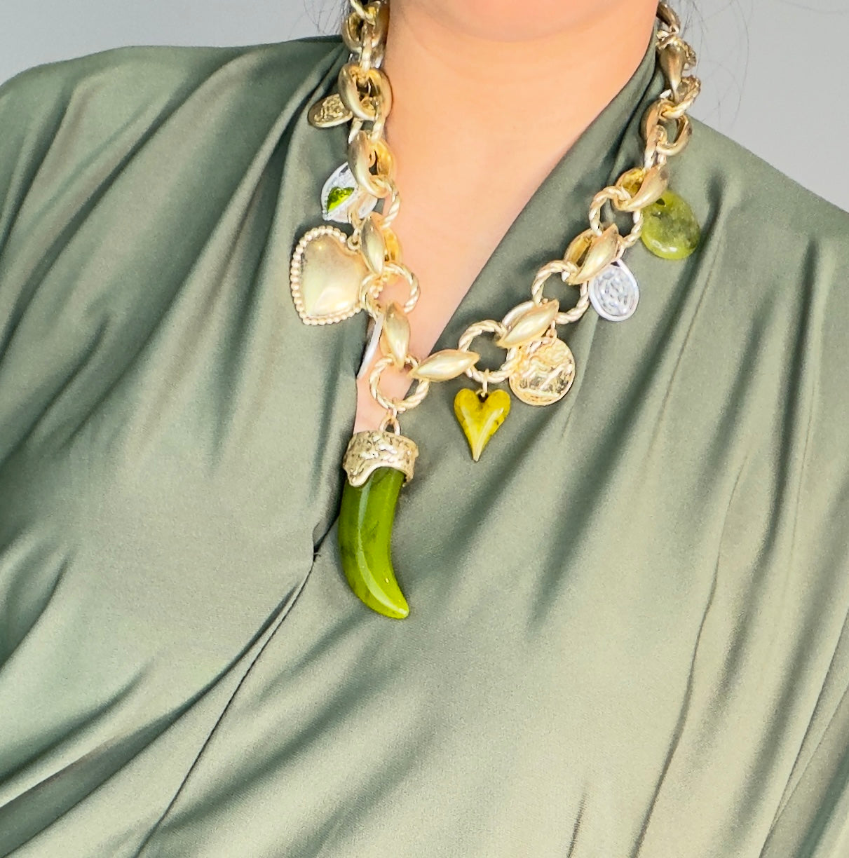 Colgante CUERNO CORAZONES