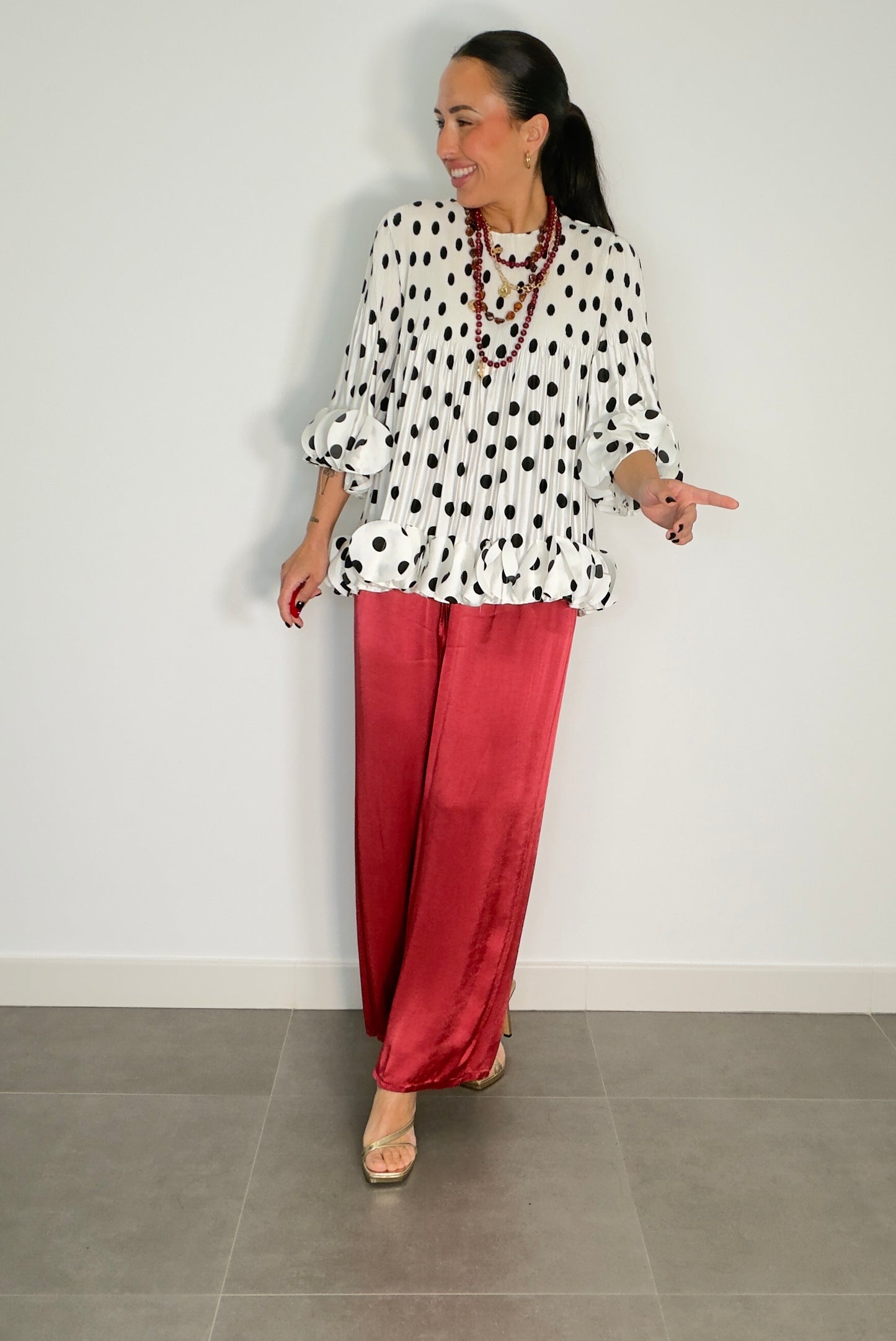 Pantalón SATINADO BASIC