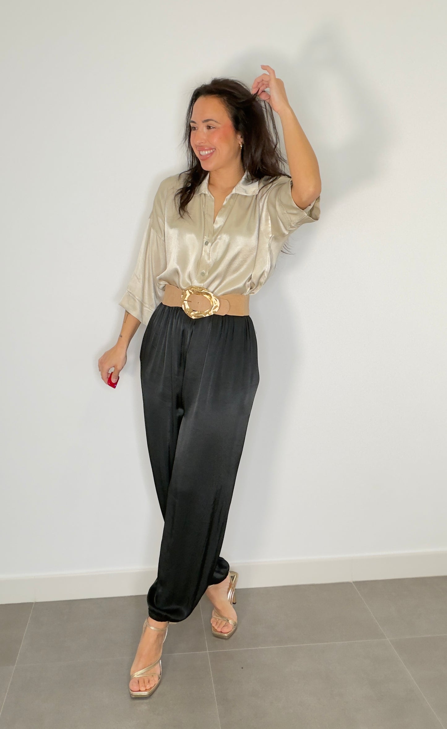 Camisa SATINADA BASIC