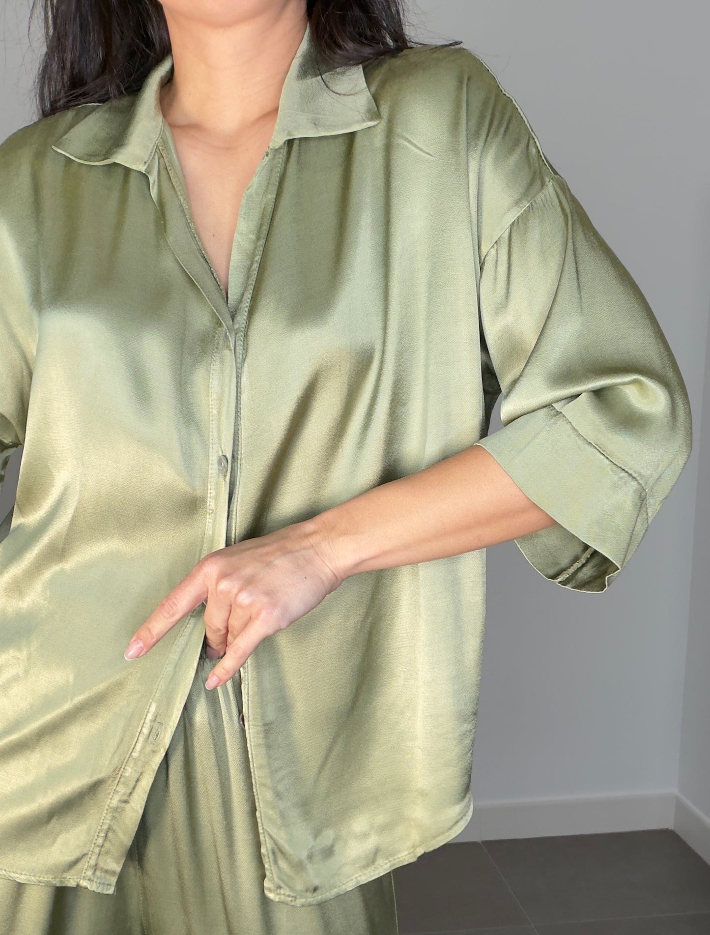 Camisa SATINADA BASIC