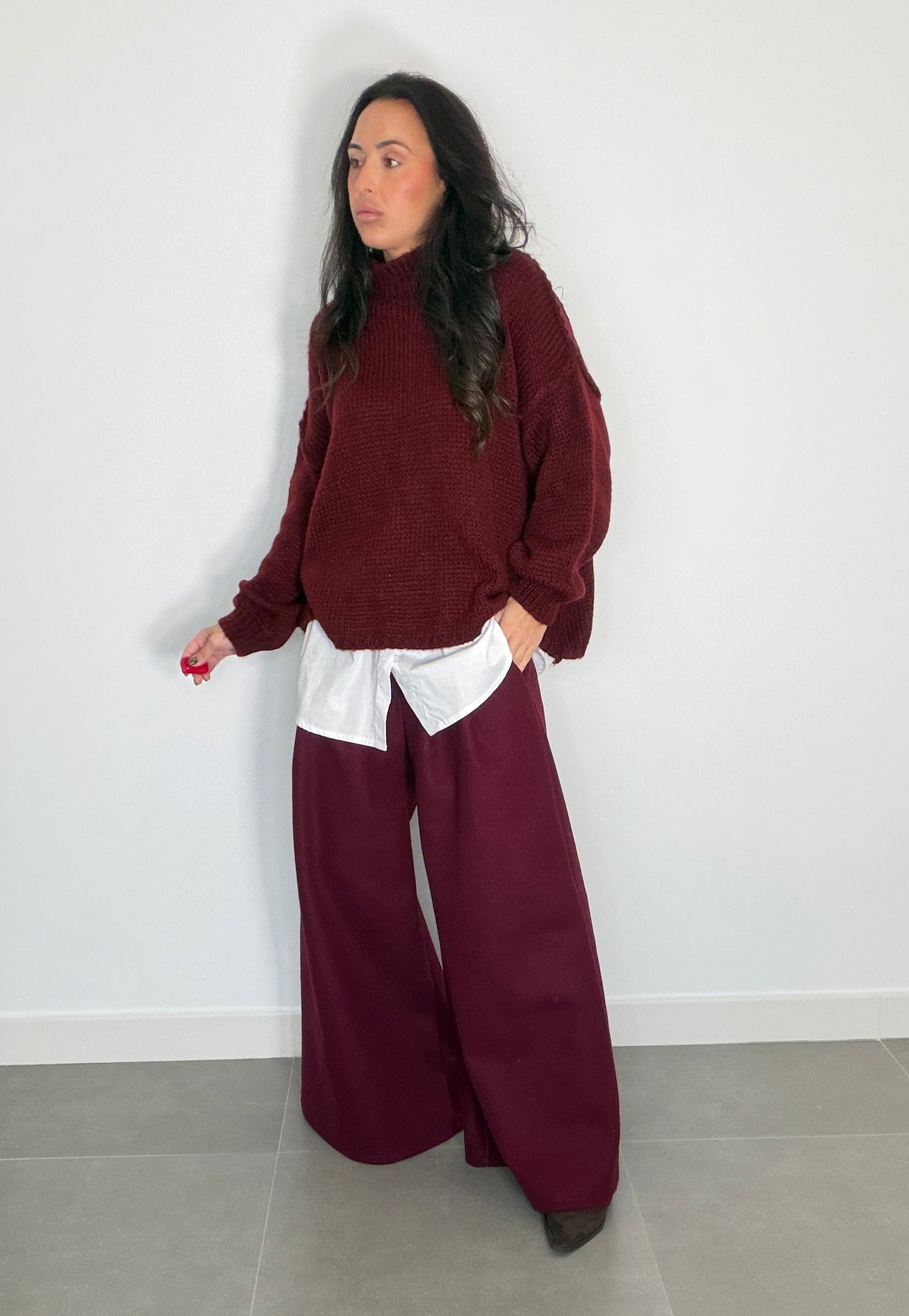 Pantalón PAÑO CINTURÓN