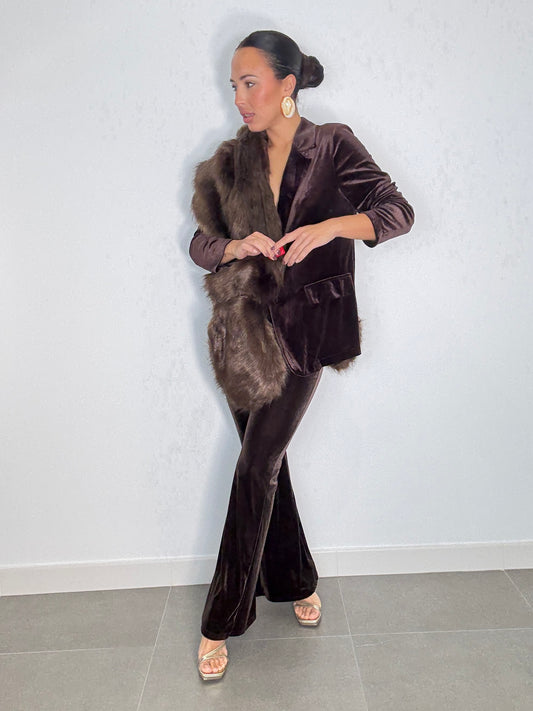 Pantalón CAMPANA TERCIOPELO