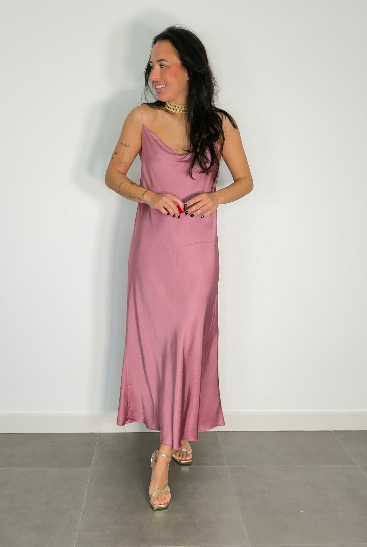 Vestido SATINADO RIHANA