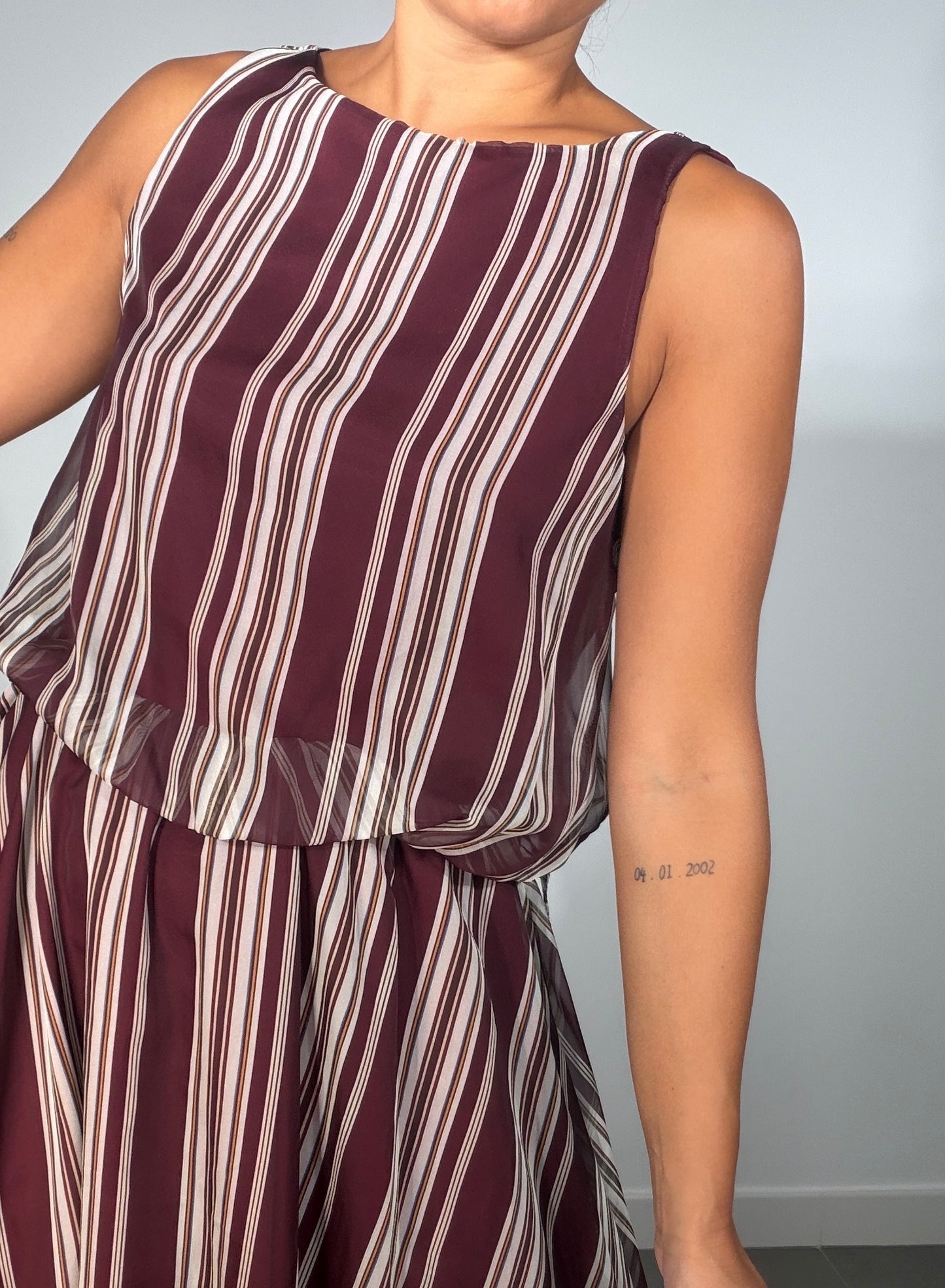 Vestido GASA RAYAS TENTACIÓN
