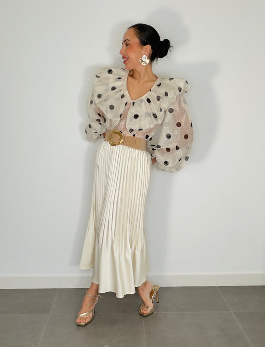 Falda SATINADA LINES