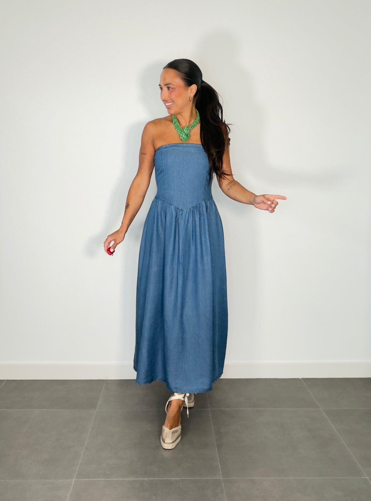 Vestido DENIM PALABRA HONOR