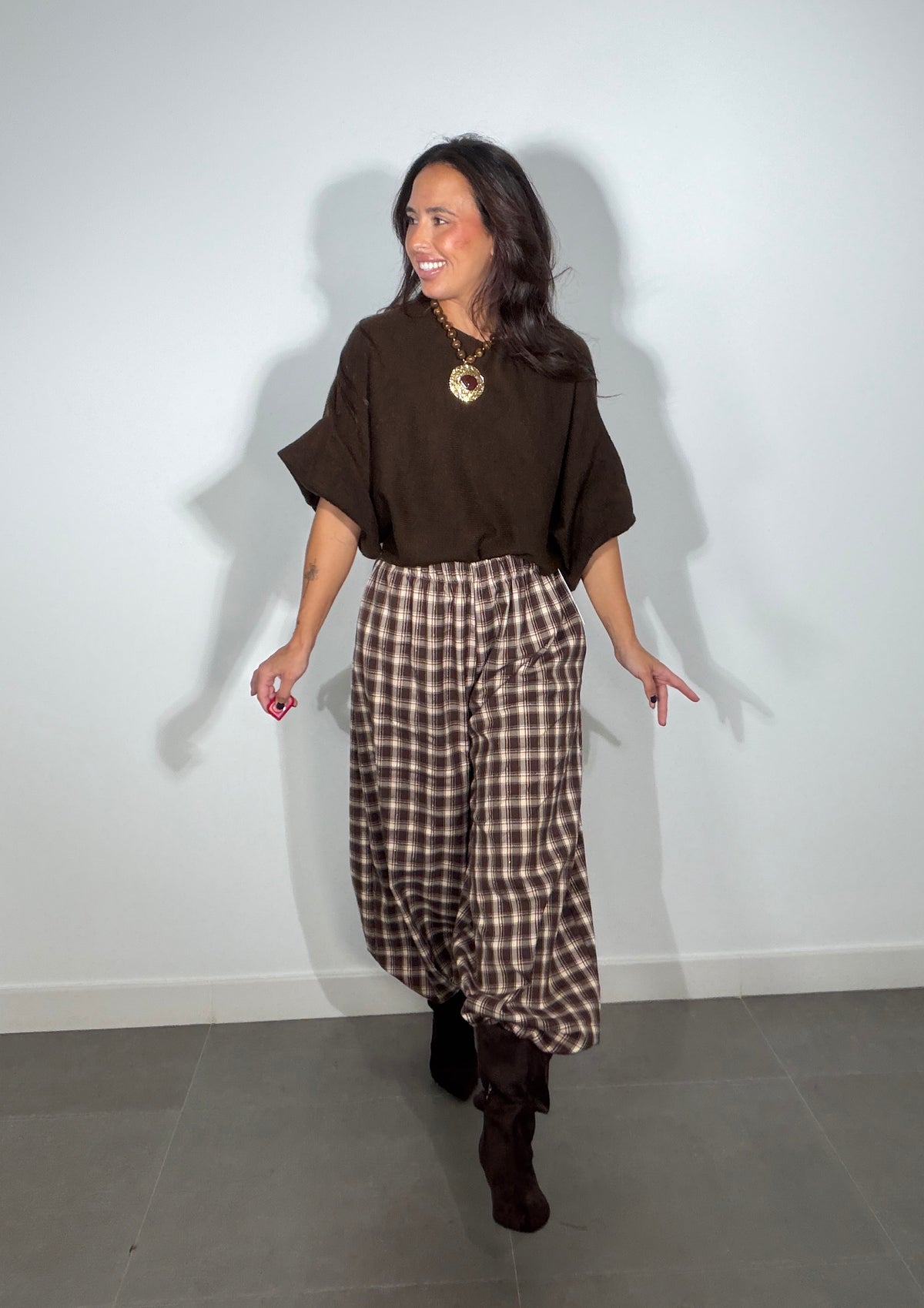 Pantalón BOMBACHO CUADROS