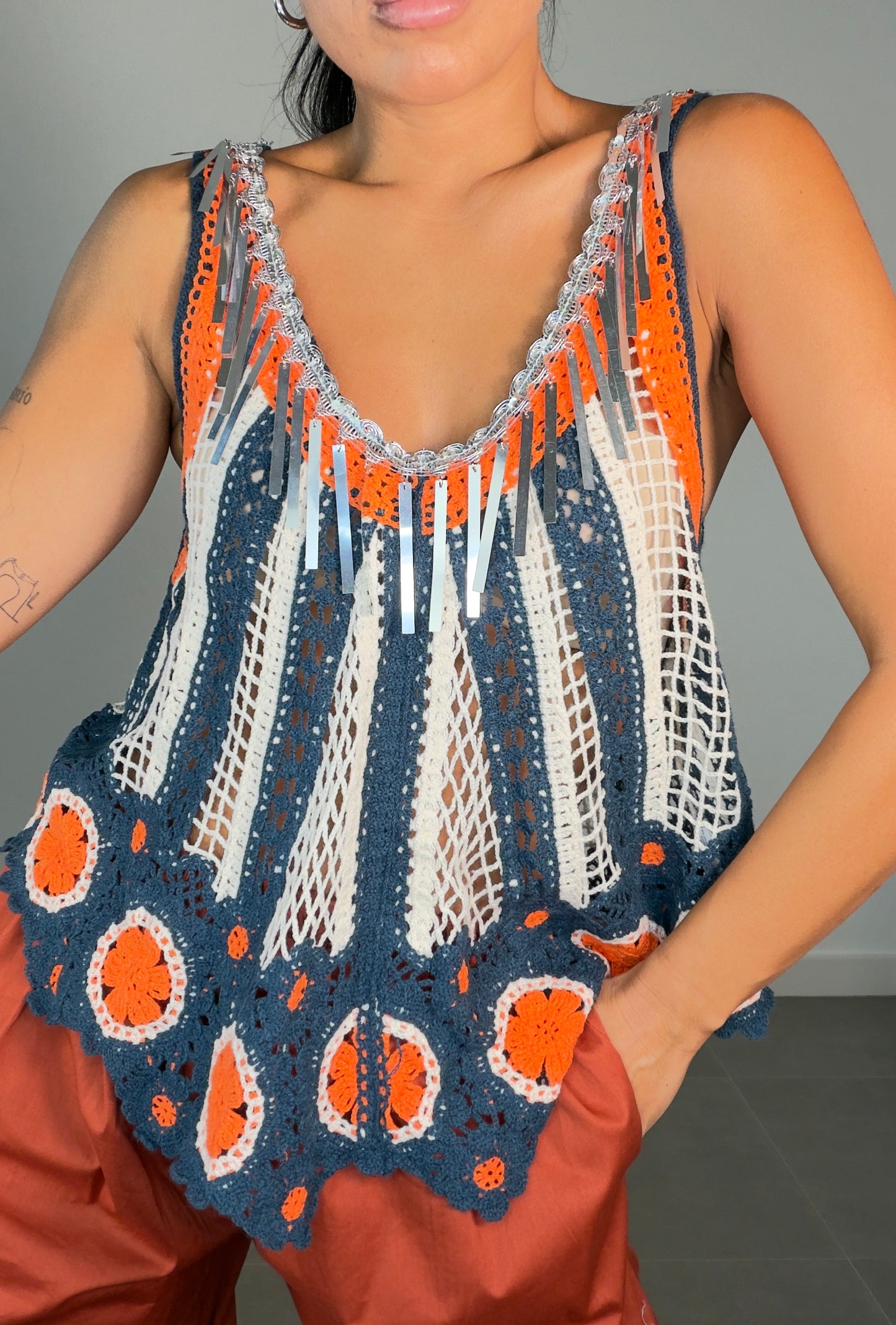 Camiseta CROCHÉ RIYA