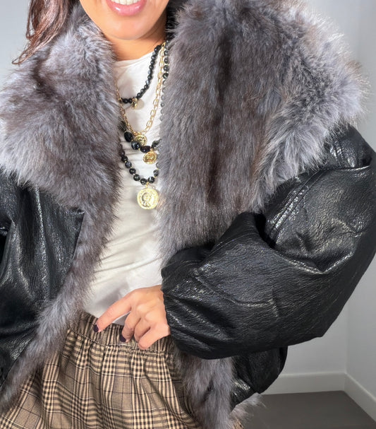 Chaqueta REVERSIBLE PELO