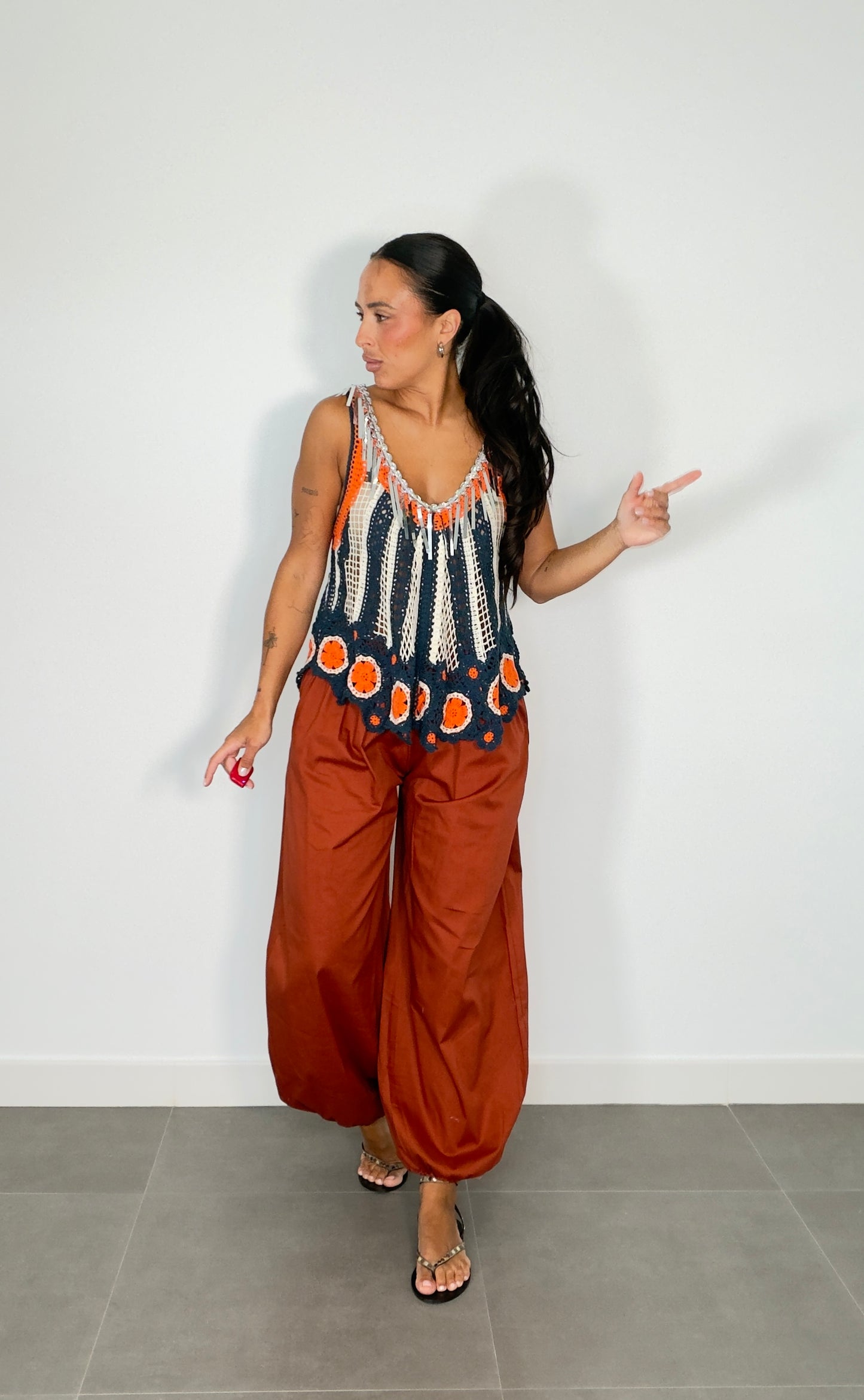 Camiseta CROCHÉ RIYA