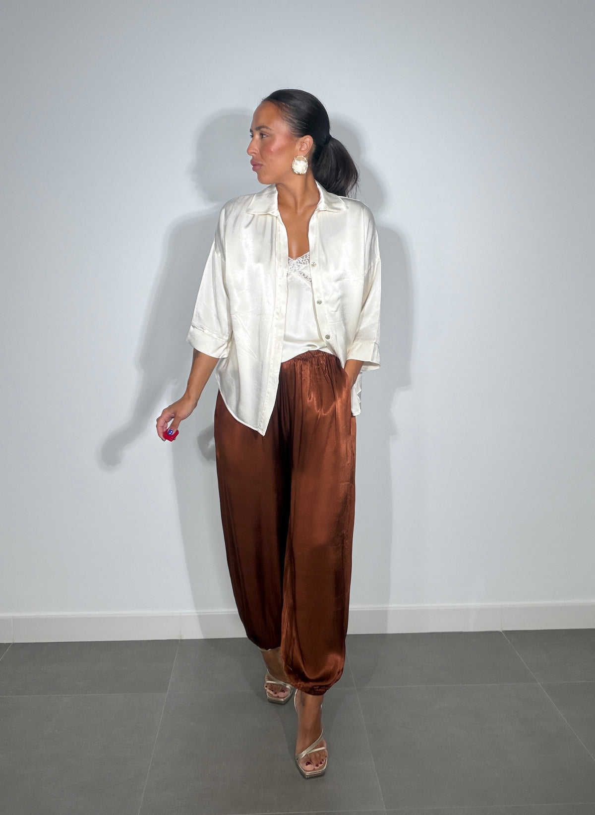 Pantalón BOMBACHO SATINADO