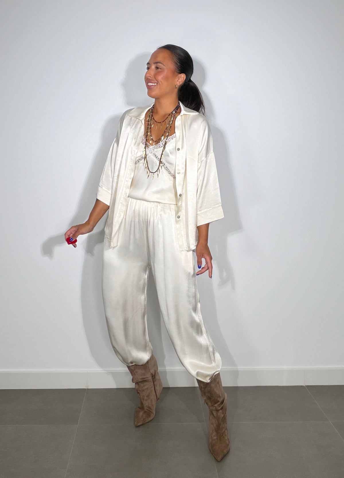 Camisa SATINADA BASIC