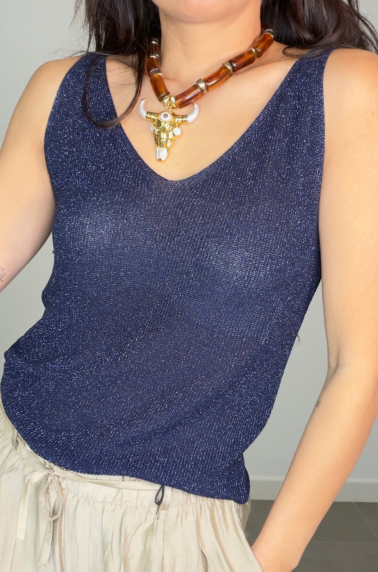 Camiseta LUREX  TIRANTES