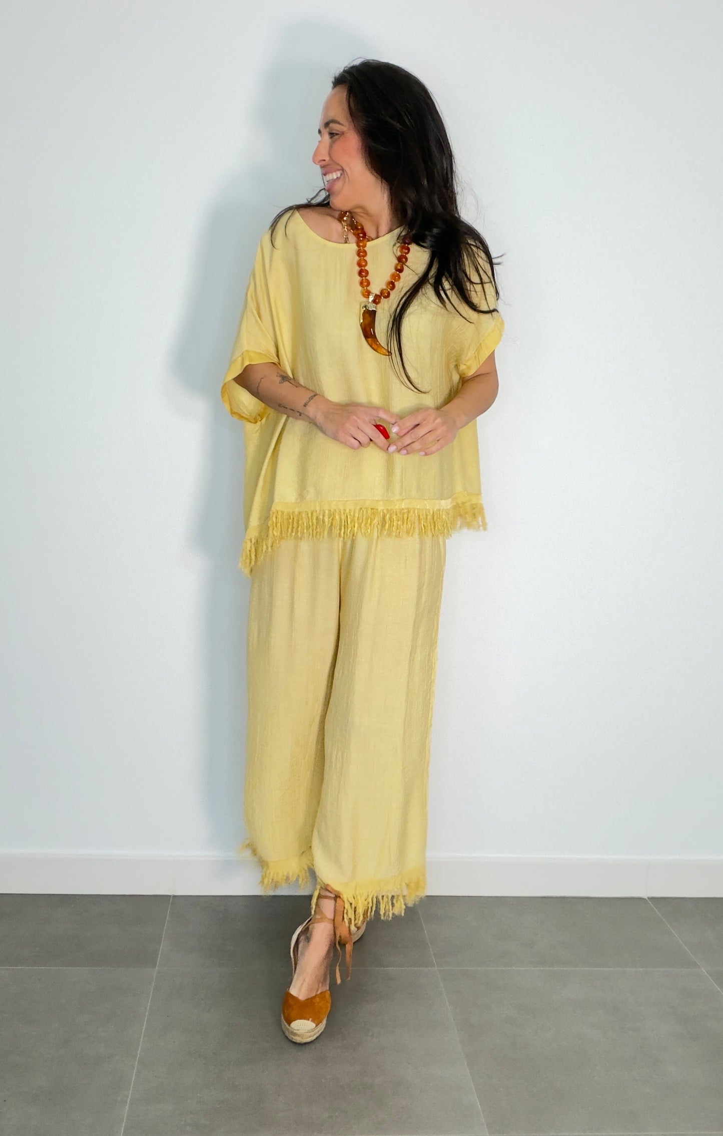 Conjunto EFECTO BAMBÚLA FLECOS