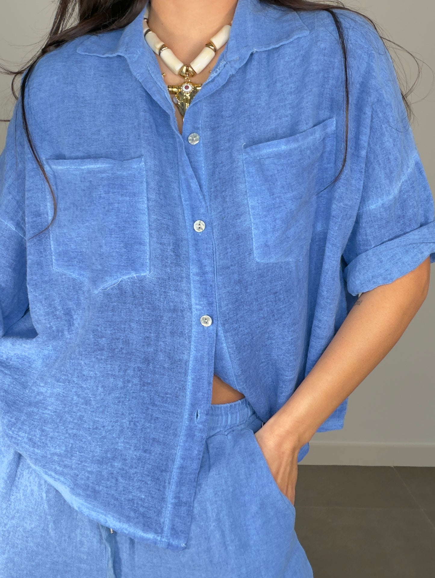 Camisa LINO ALONDRA