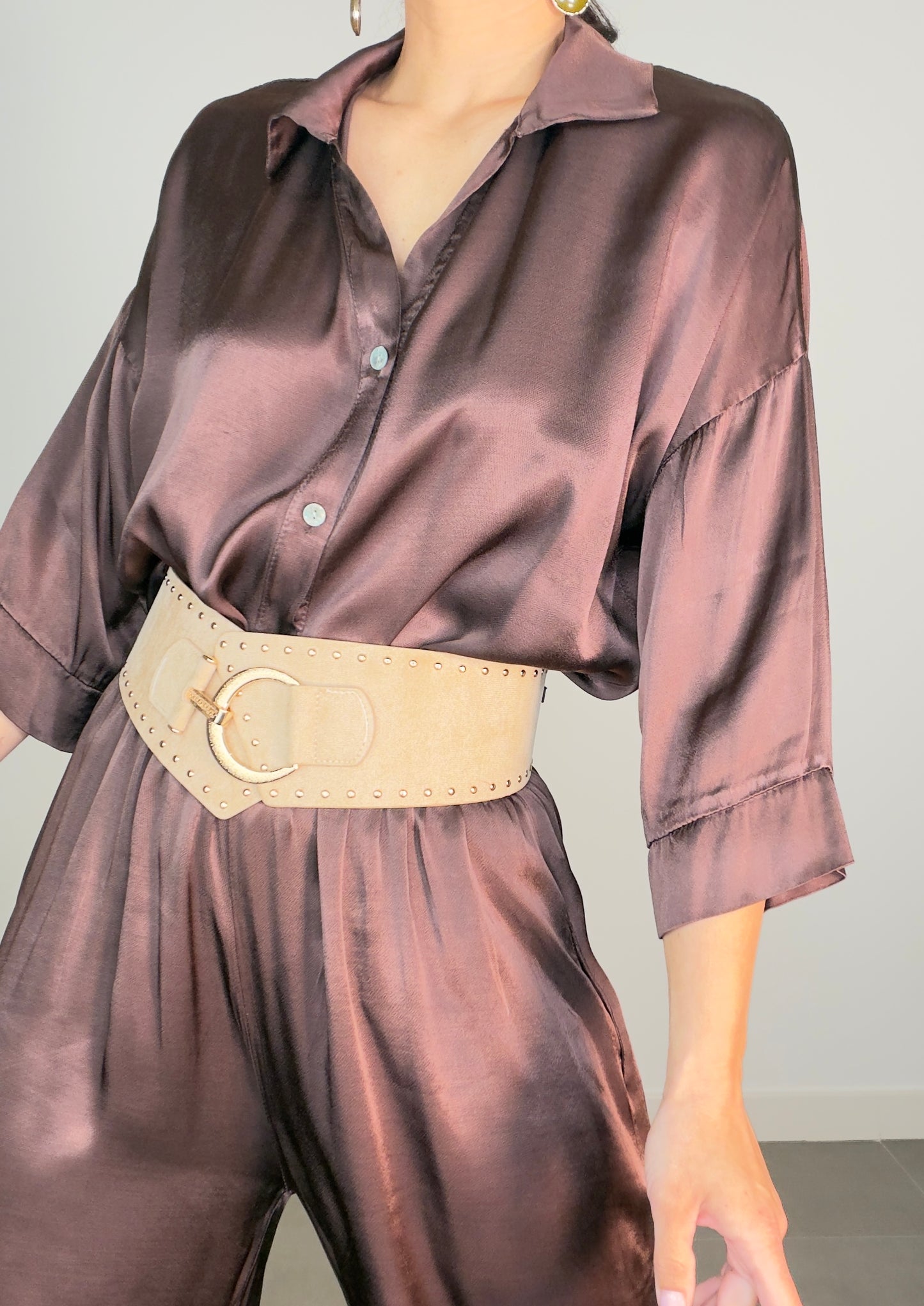 Camisa SATINADA BASIC
