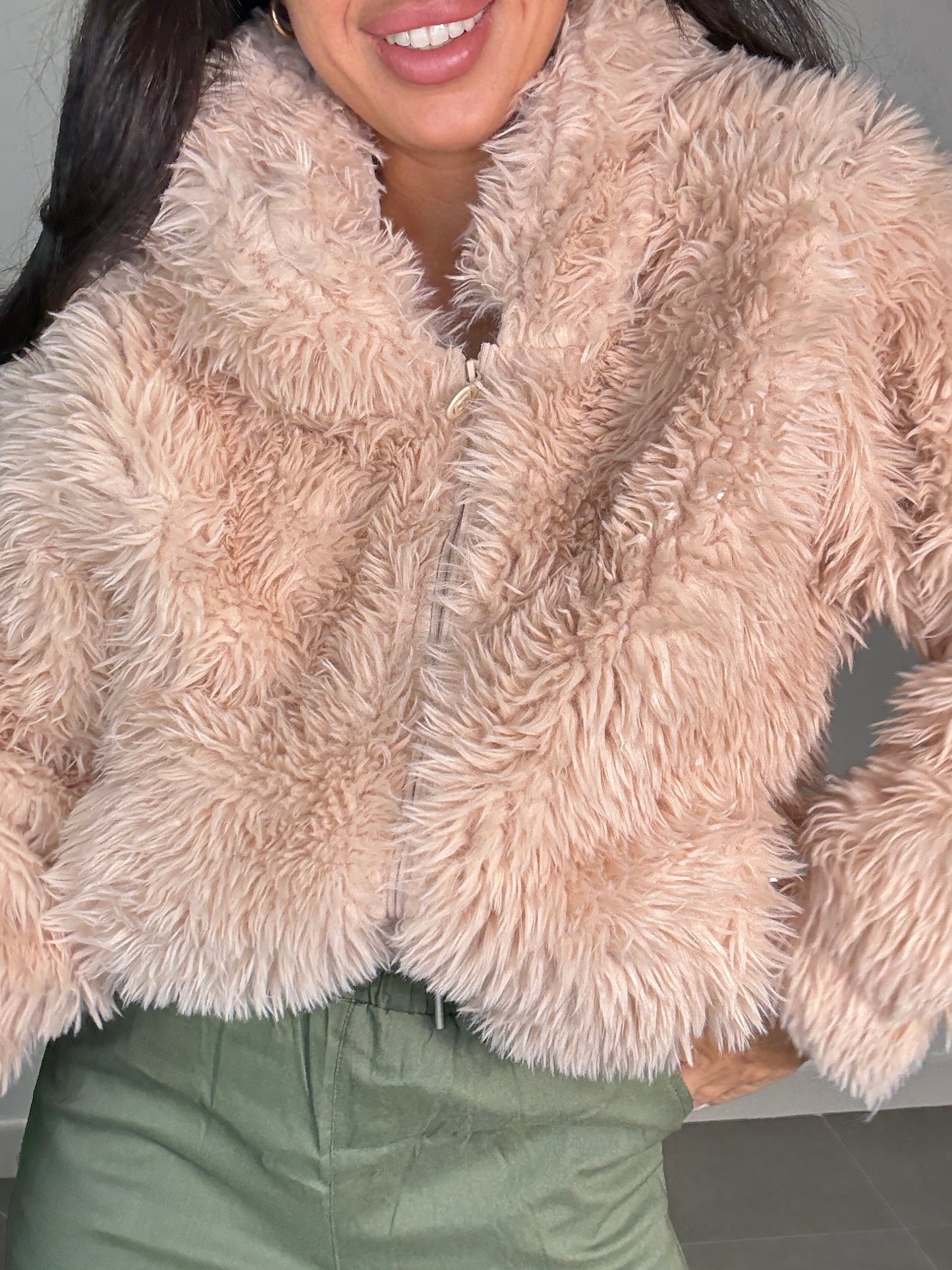 Chaqueta PELUCHE CAPUCHA