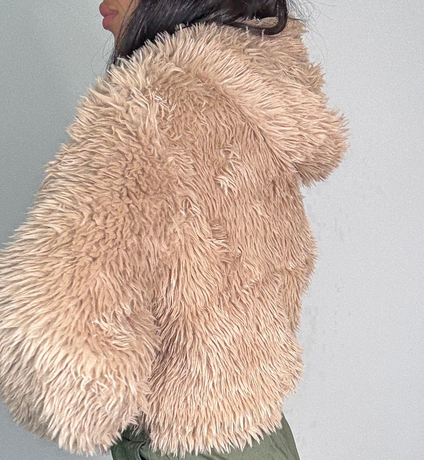 Chaqueta PELUCHE CAPUCHA