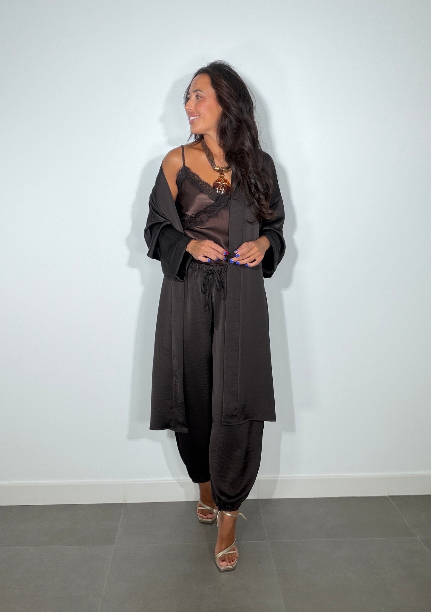 Conjunto SATINADO KIMONO