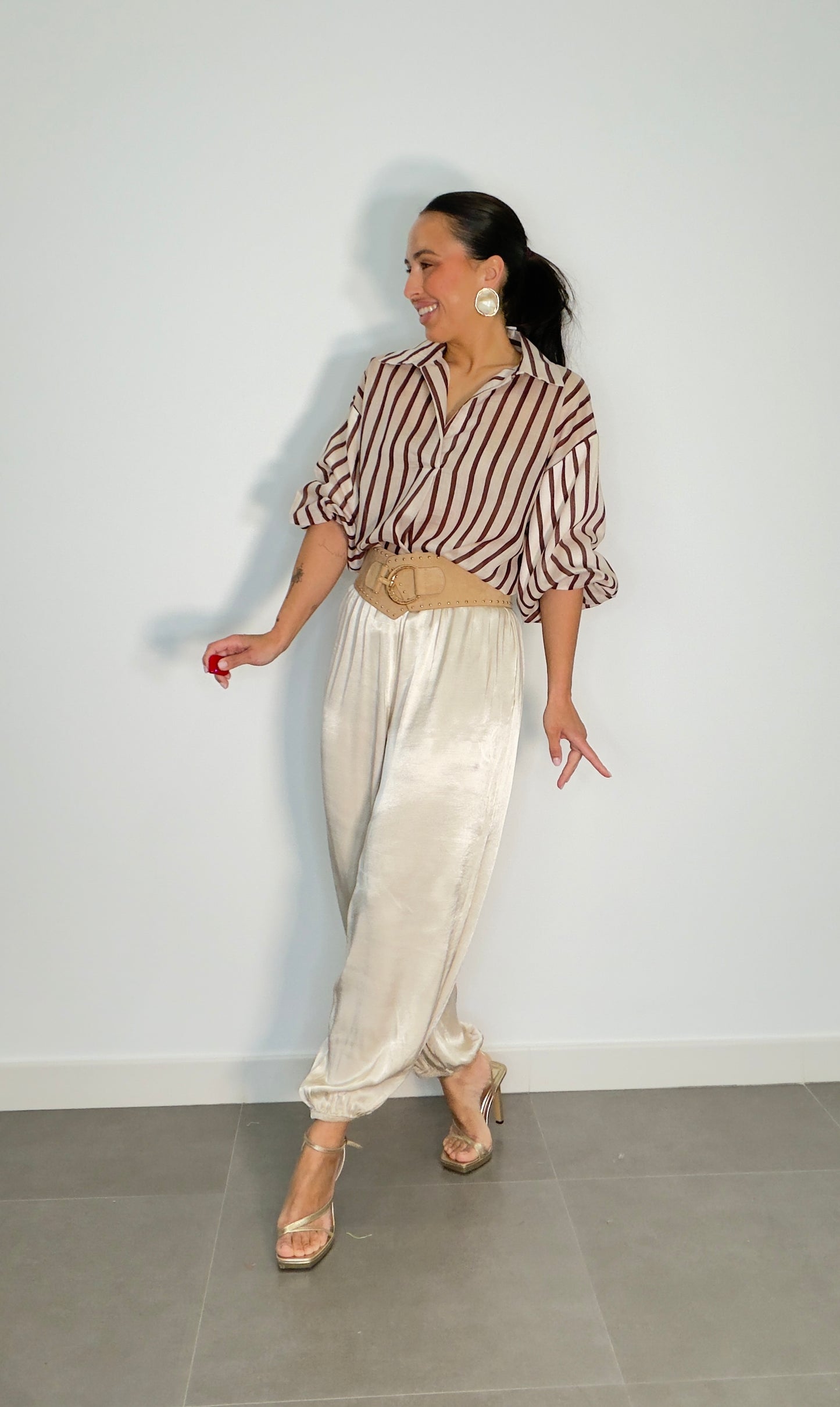 Pantalón BOMBACHO SATINADO
