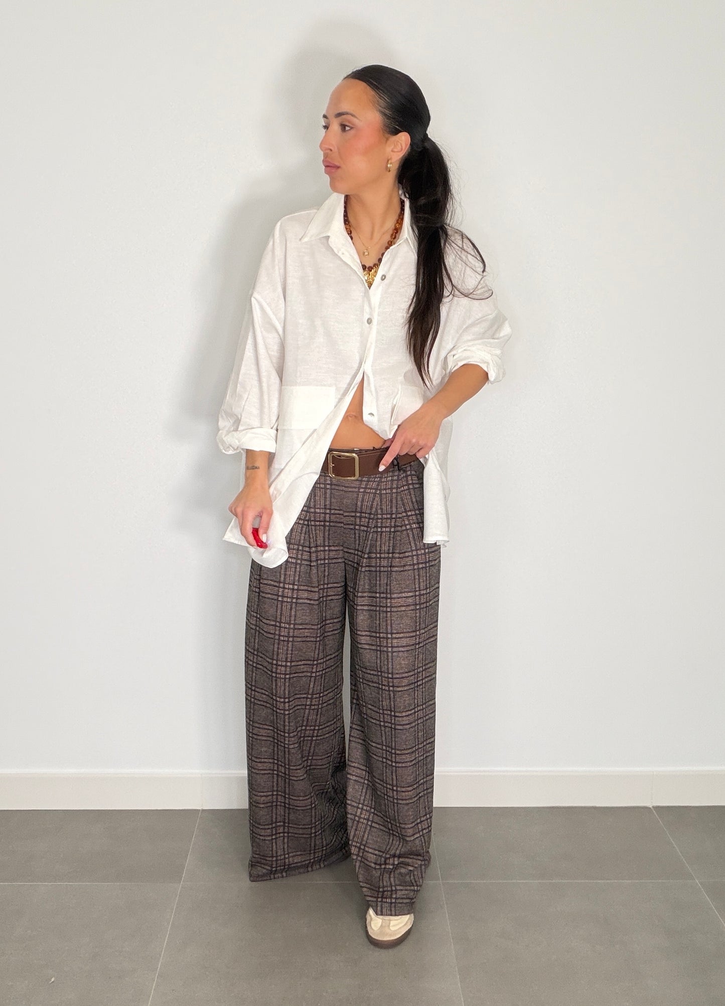 Pantalón FLUIDO CUADROS