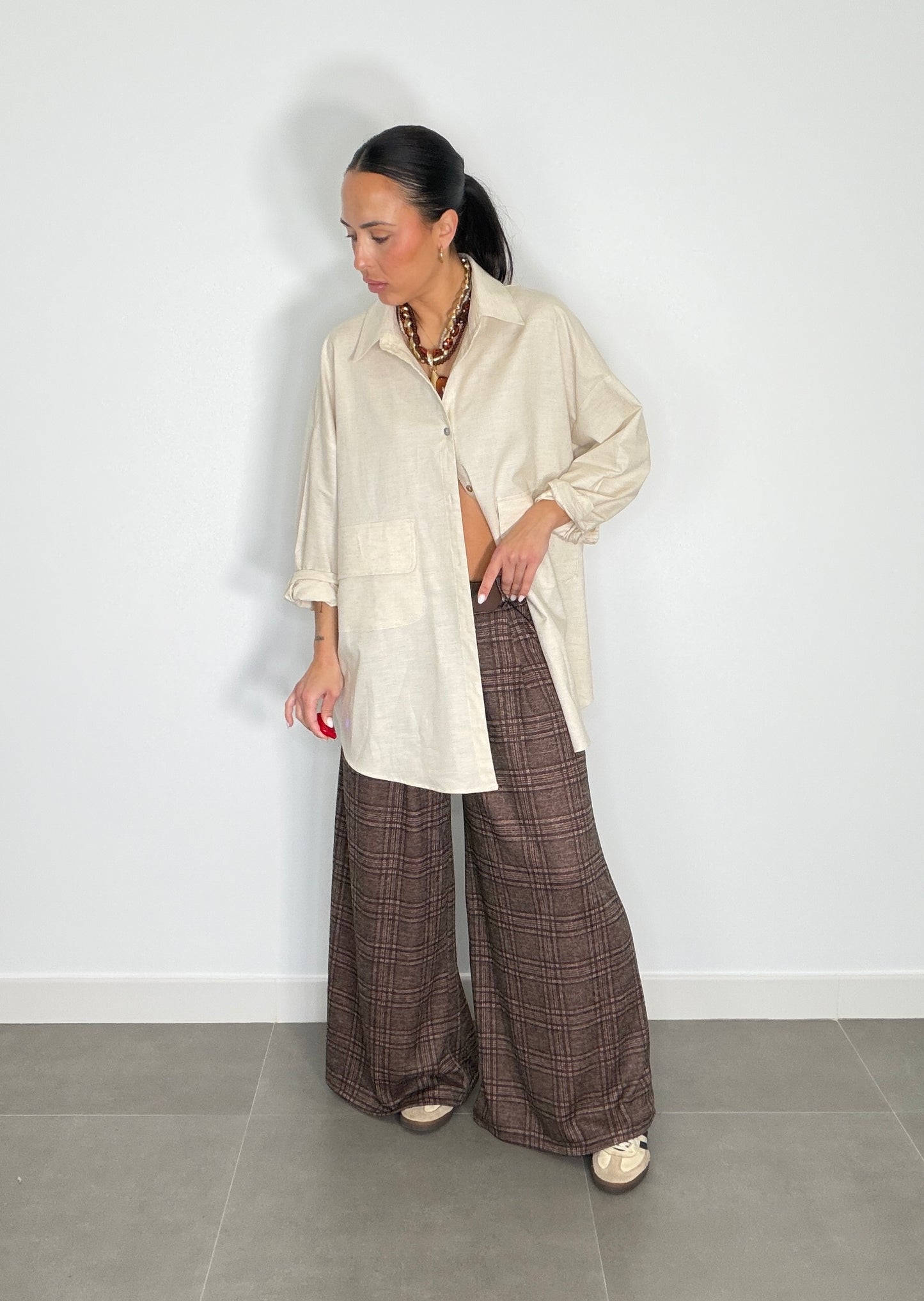 Pantalón FLUIDO CUADROS