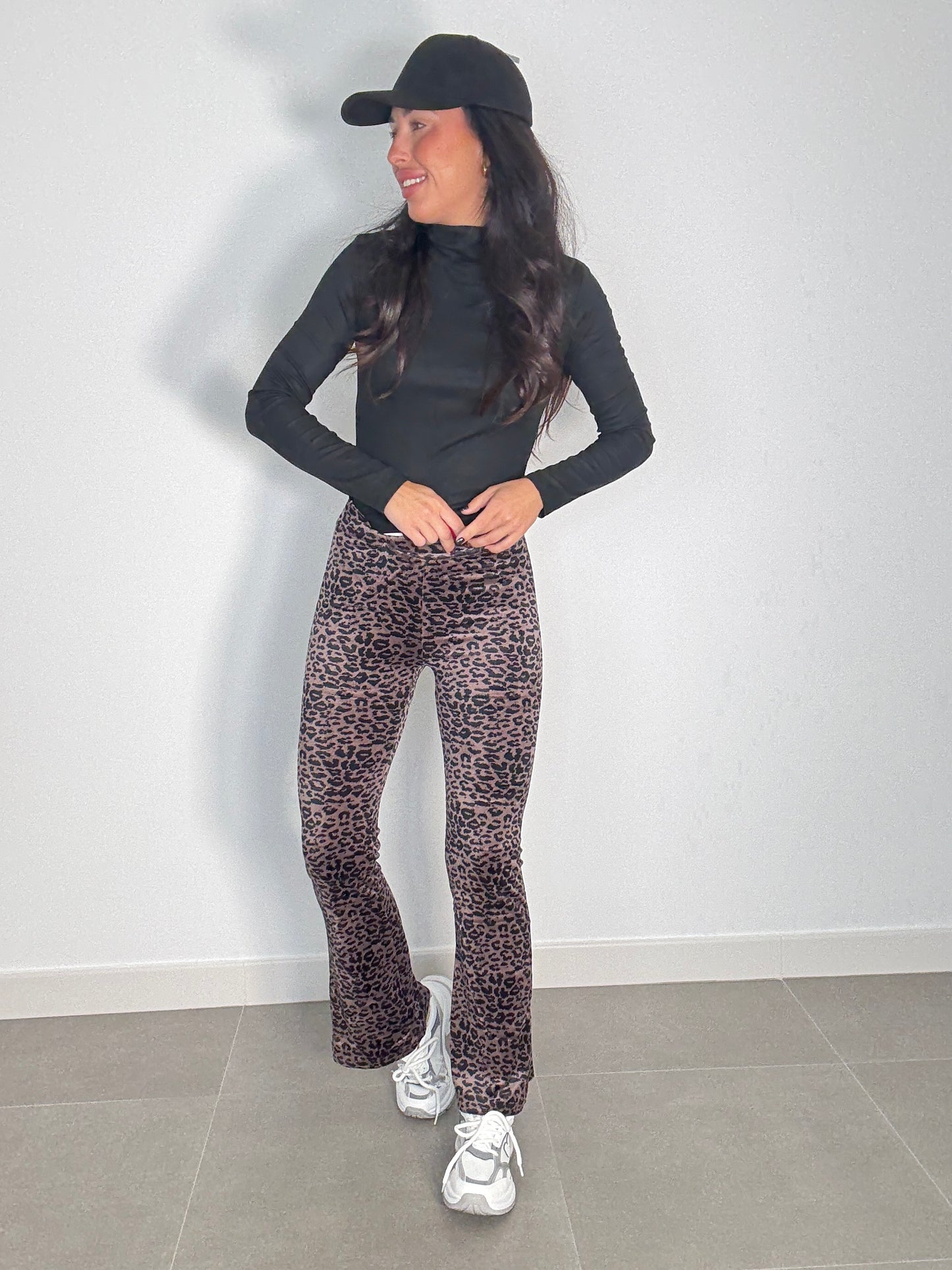 Leggins CAMPANA TERCIOPELO ANIMAL PRINT