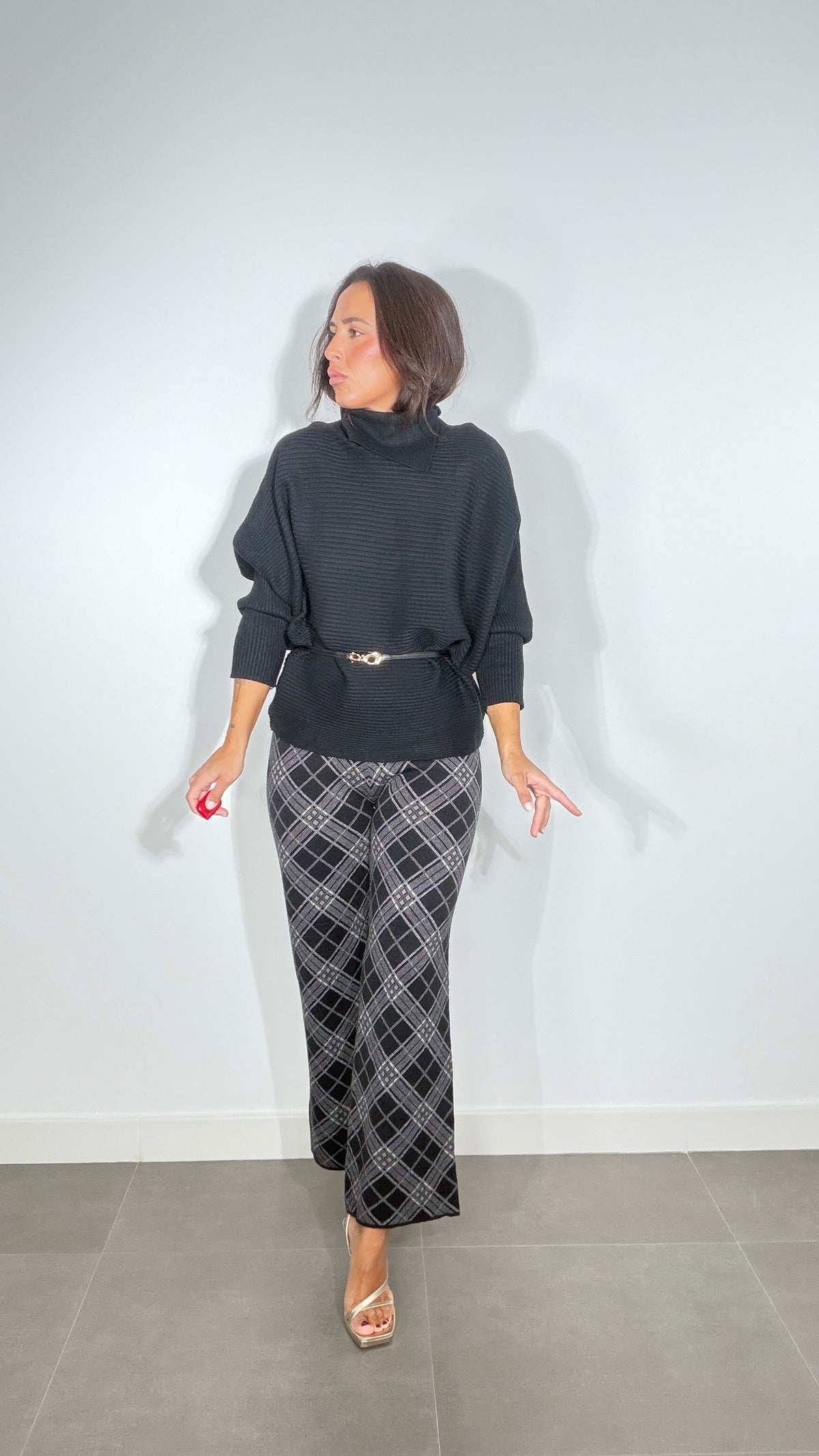 Pantalón PUNTO CUADROS