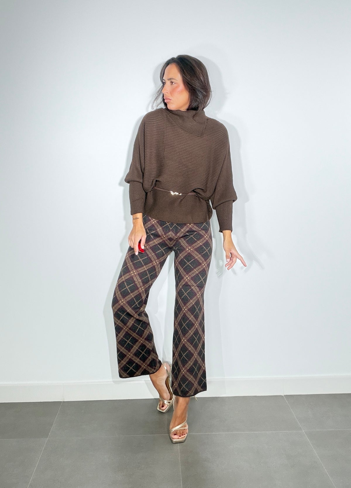 Pantalón PUNTO CUADROS