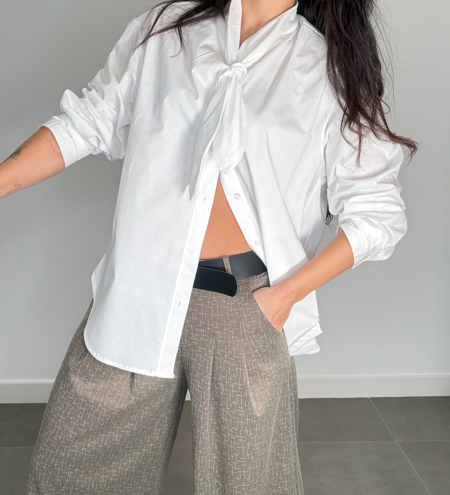 Pantalón GASPEADO CINTURÓN