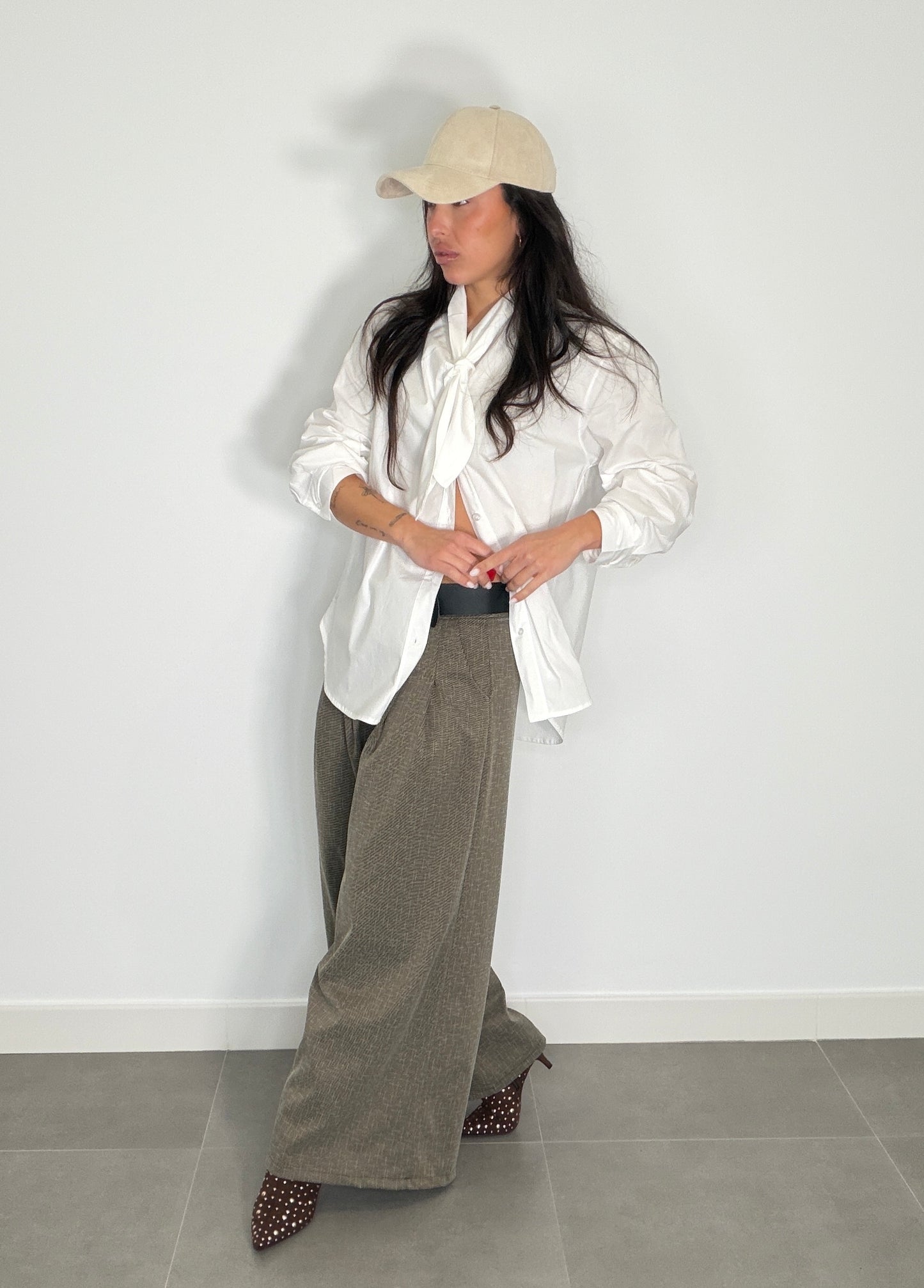 Pantalón GASPEADO CINTURÓN